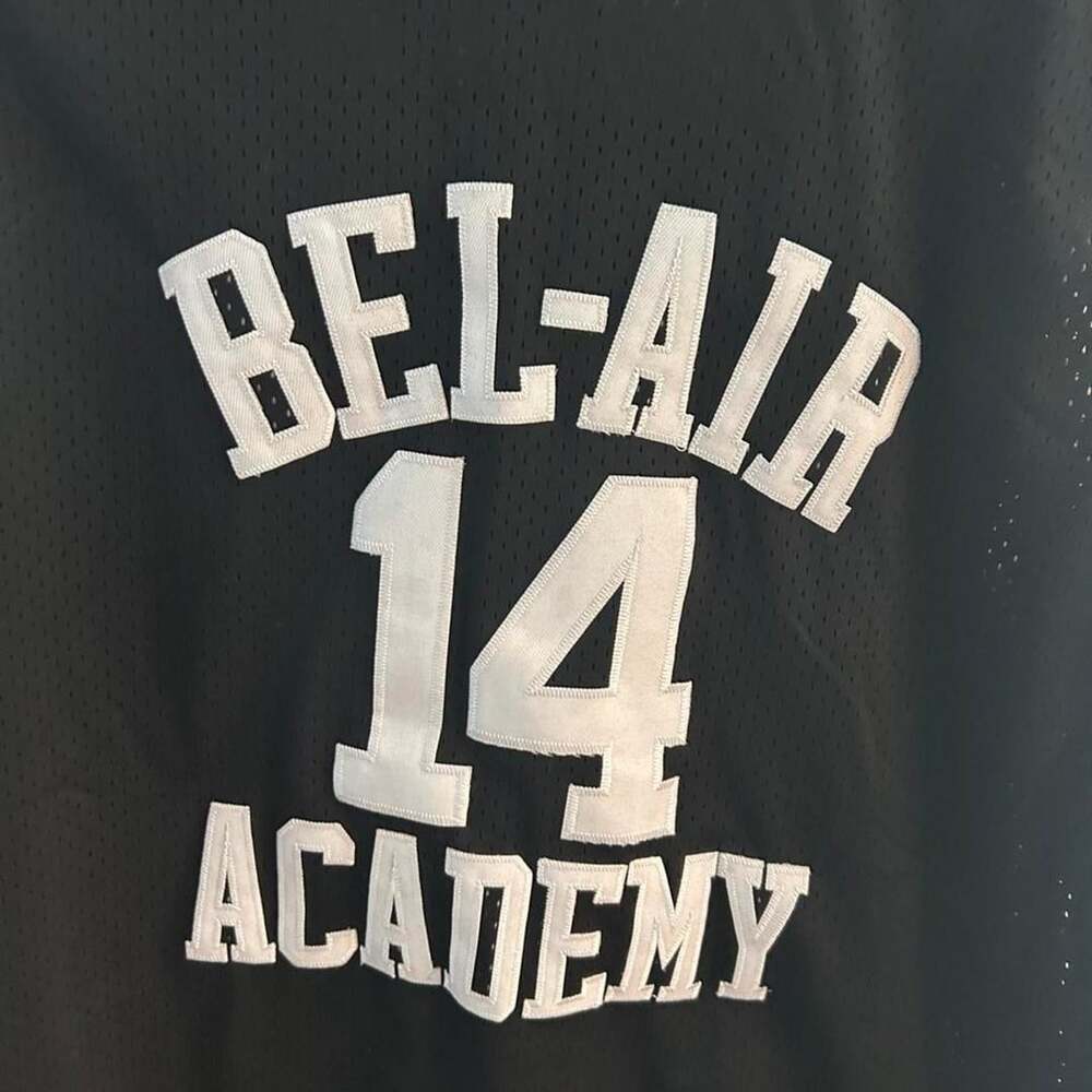 Will Smith Bel-Air Academy Basketball Jersey Size 2XL Black #14